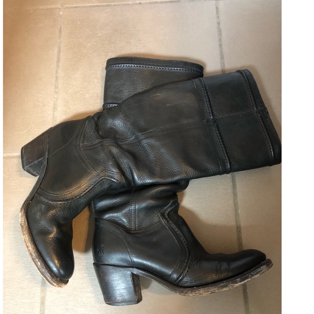 Frye heeled riding boot